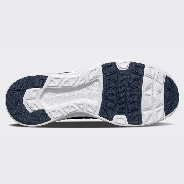 APL Women's Techloom Wave Navy/White Shoes in Size 8, Athletic Propulsion Labs