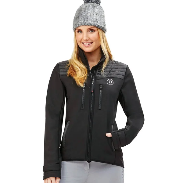 Dublin Zoe Soft Shell Jacket Black Ladies XXL