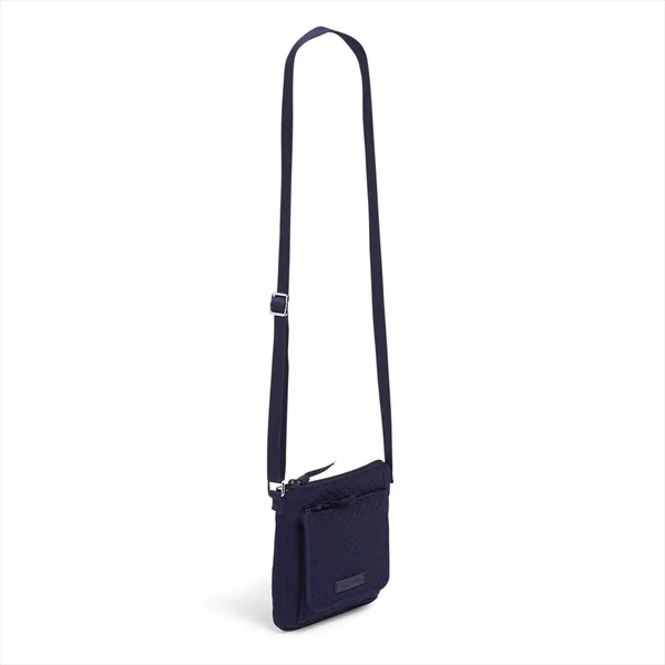 Vera Bradley : RFID Mini Hipster in Microfiber Classic Navy