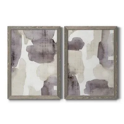 Tessera Wash IPremium Framed Print - Ready to Hang Ivy Bronx Format: Gray Framed Canvas - Matte Color: No Matte, Size: 31.5x22 H