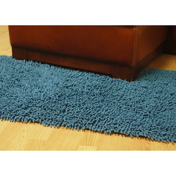 St. Croix Shagadelic Blue Area Rug; Round 3&