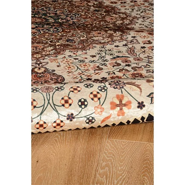 Riverbay Furniture 5' x 7' Area Rug in Cream and Copper - RF-1849194