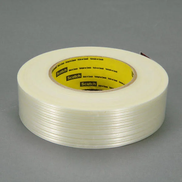 Scotch Filament Tape 8916V Clear - 18 mm x 55 M, 48 Rolls per Case