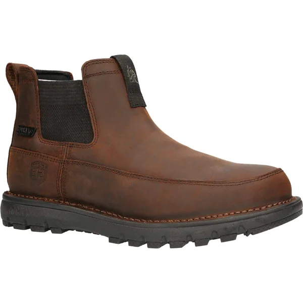 Rocky Legacy 32 Waterproof Chelsea Hiking Boot - Chocolate Brown - 10.5