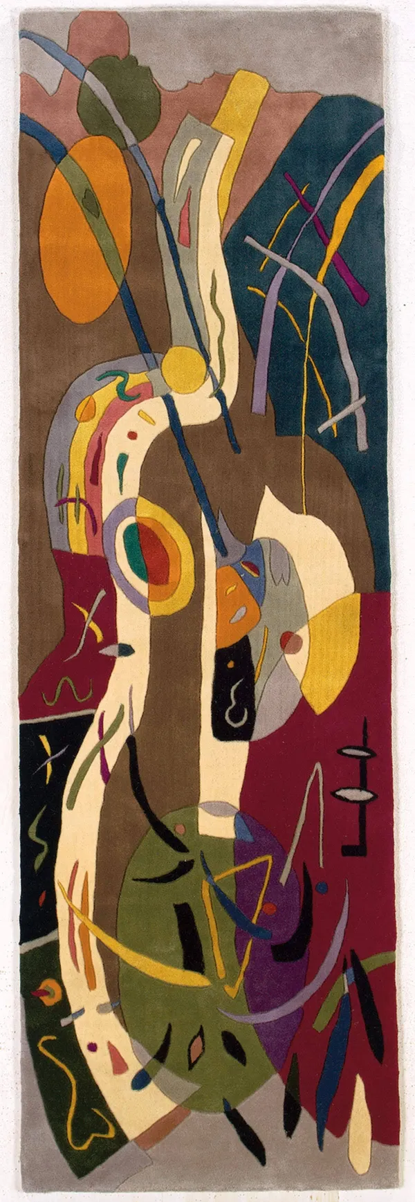 Momeni New Wave NW-61 Multi Rug - 2 ft 6 in x 8 ft Runner