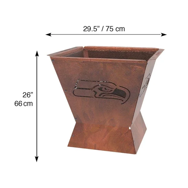 Blue Sky Outdoor The Peak Seattle Seahawks Patio Fire Pit - PFP2416-SEAHAWKS