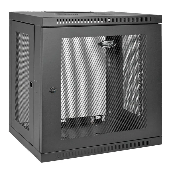 Tripp Lite 9U Wall Mount Rack Enclosure Server Cabinet w/ Door & Side Panels Rack SRW9U