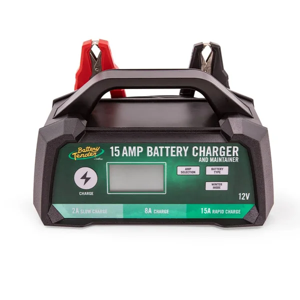 Battery Tender 12V, 15 Amp, 8 Amp, 2 Amp Selectable Chemistry Battery CHARGER.