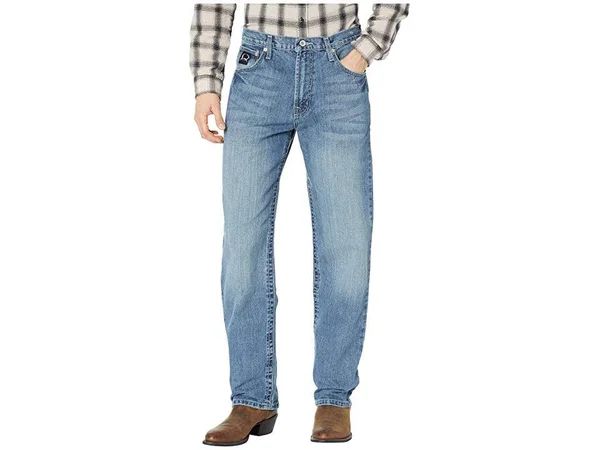 Cinch Men's Black Label 2.0 Medium Stonewash Jeans