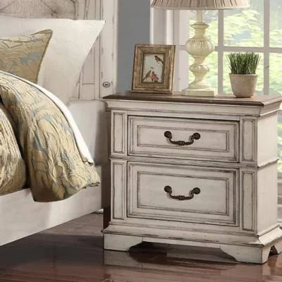 New Classic Furniture Anastasia White Nightstand