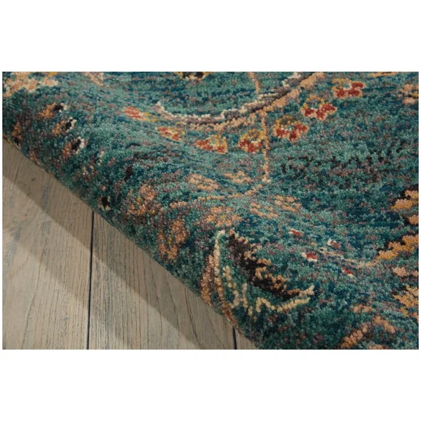 Nourison 2020 NR204 6&6x22 x 9&5x22 Area Rug - Teal