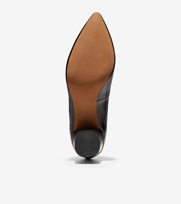 Cole Haan Karena Pump 75 mm Black Leather, Women's, Size: 6.5