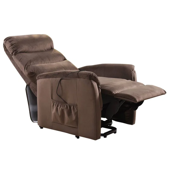 Electric Fabric Lift Chair Recliner and Footrest /w Remote Control - 32.48" x 26.38" x 26.38"
