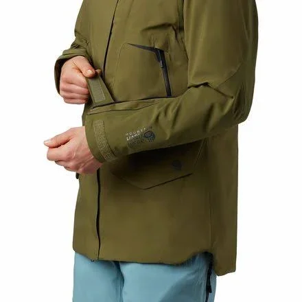 Mountain Hardwear Women's Boundary Line Gore-Tex Insulated Jacket - XL - Green