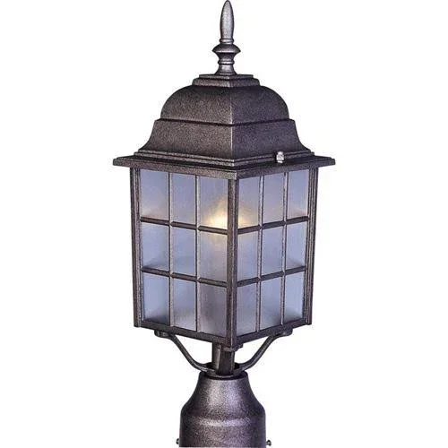 Maxim Lighting - 1052RP North Church Rust Patina Outdoor Post Light