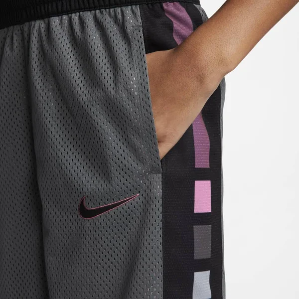 Nike Boy's Reversible Basketball Shorts Iron Grey/Black/White XL
