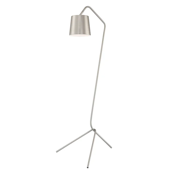 Lite Source Quana Floor Lamp Brushed Nickel LS-83032BN