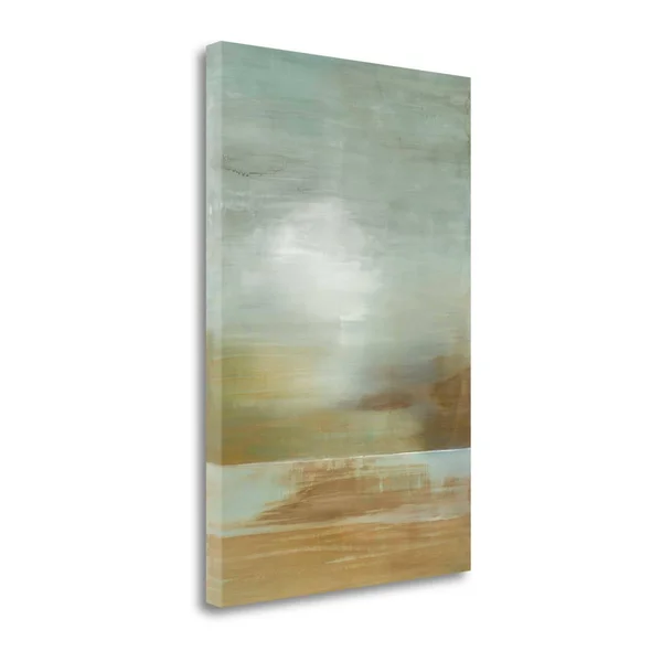 Tangletown Fine Art 'Nephrite Jade' by Heather Ross Painting Print on Wrapped Canvas