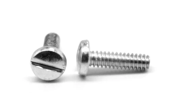#8-32 x 7/8x22 (FT) Coarse Thread Machine Screw Slotted Pan Head Stainless Steel 18-8 Pk 500