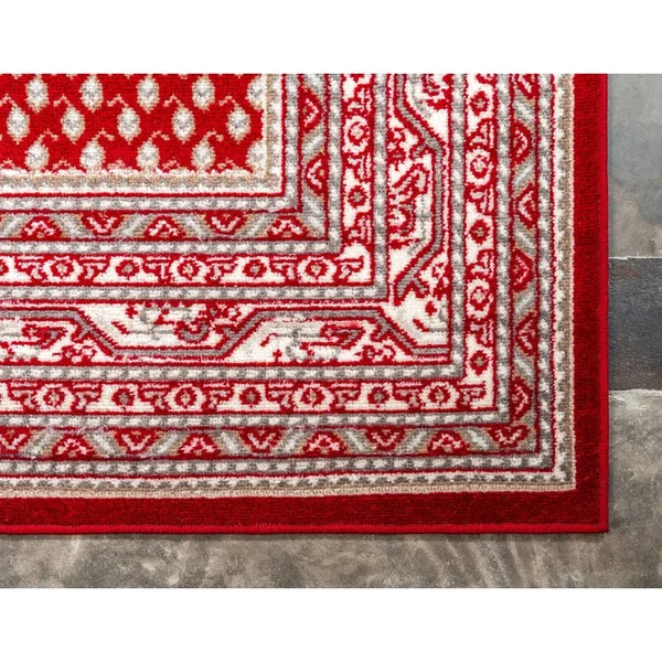 Unique Loom Allover Williamsburg Area Rug - 9& x 12& (Yellow)