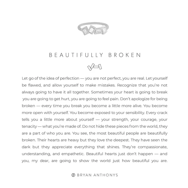 Beautifully Broken Ring, Bryan Anthonys Silver, 10