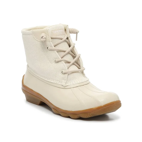 Sperry Syren Gulf Duck Boot, Women's, White, Size 5.5, Boots, Bootie, Duck, Snow
