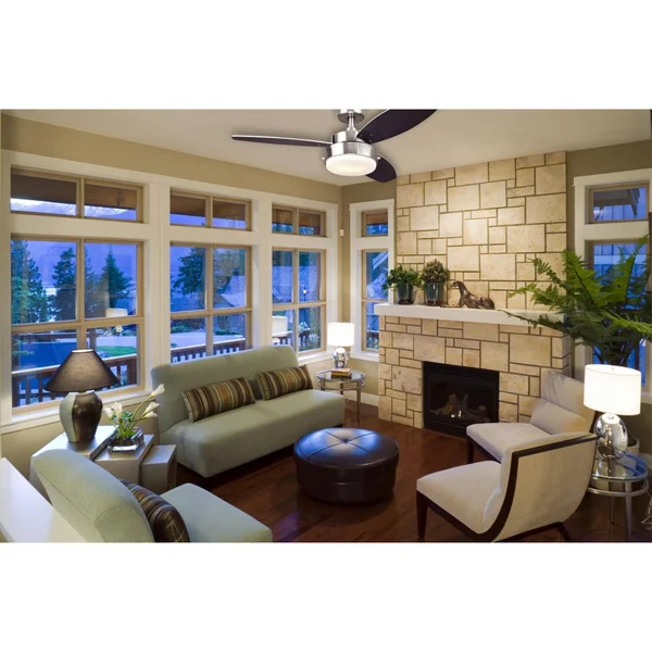 Westinghouse 7247300 Alloy Two-Light Reversible Three-Blade Indoor Ceiling Fan