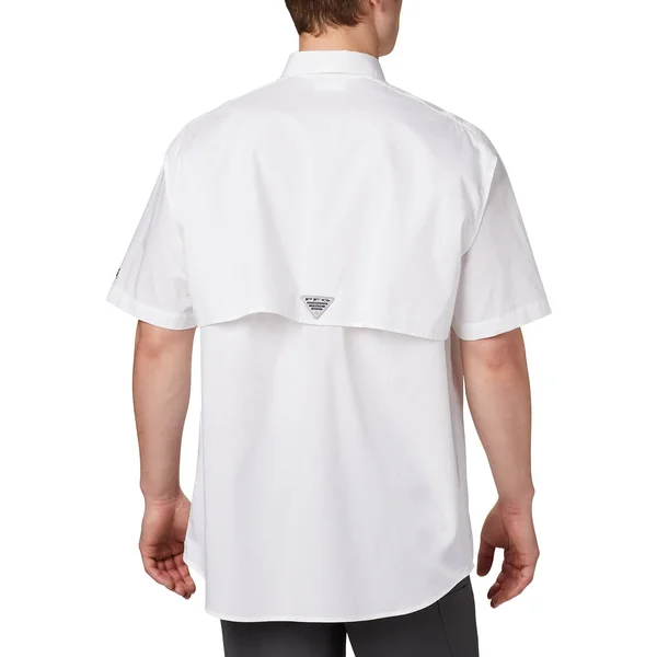 Columbia NFL Bonehead Short Sleeve Shirt L - TEX, White