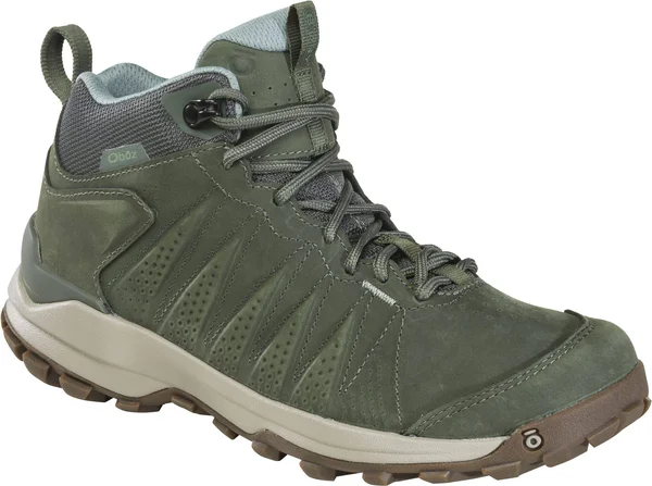 Oboz Sypes Mid Leather B-Dry Hiking Shoe - Women's Thyme - 9