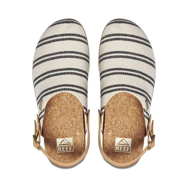 Reef Cushion Sage TX (Black Stripes) Women's Sandals-8