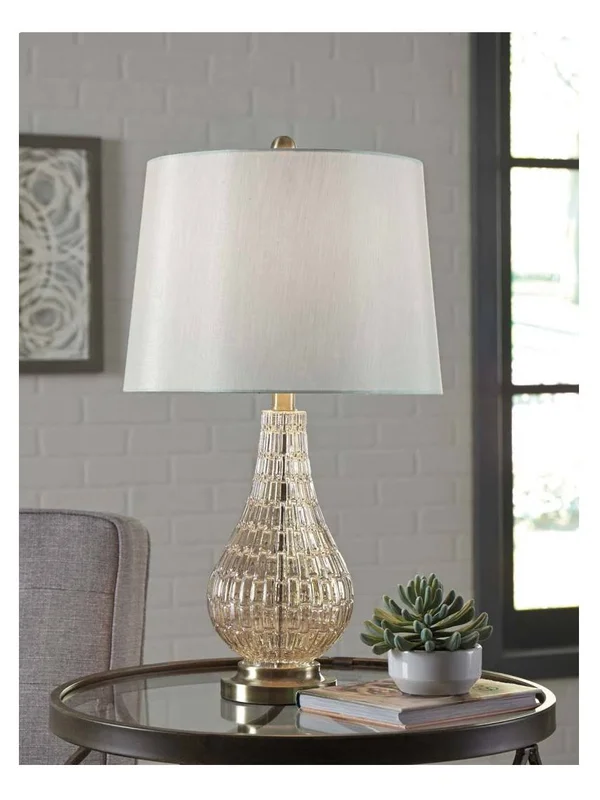 Ashley Latoya Champagne Glass Table Lamp