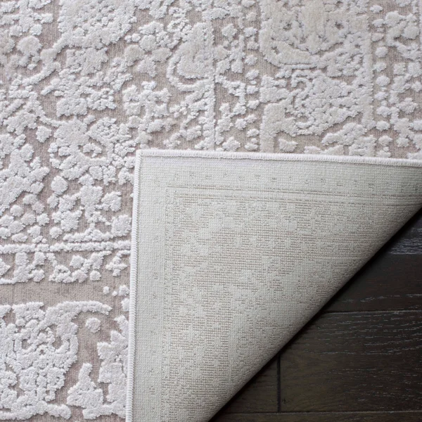 Safavieh Reflection RFT663C 6&7x22 x 6&7x22 Square Light Grey - Cream Area Rug