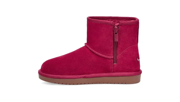 Koolaburra by Ugg - Big Kids& Koola Mini Boot in Berry Red, Size 12