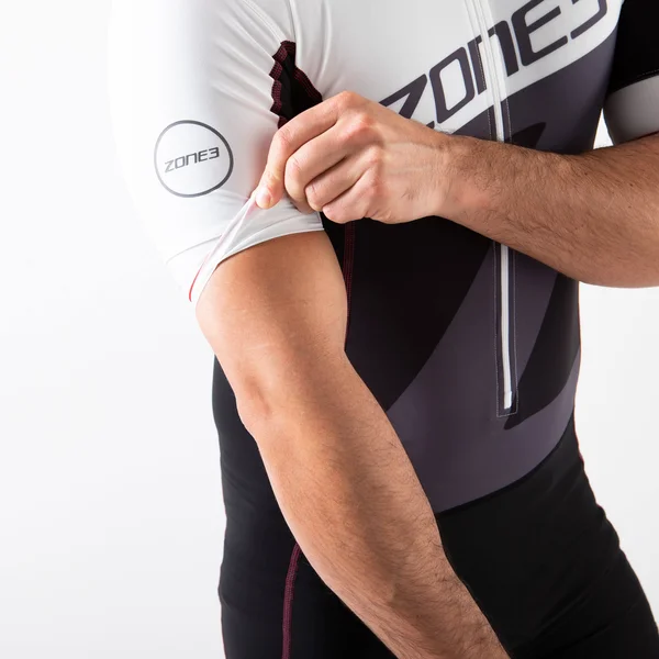 Zone3 Men's Lava Long Distance Tri Top Short Sleeve S
