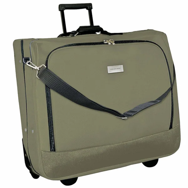 Geoffrey Beene Olive Green Rolling Garment Carrier