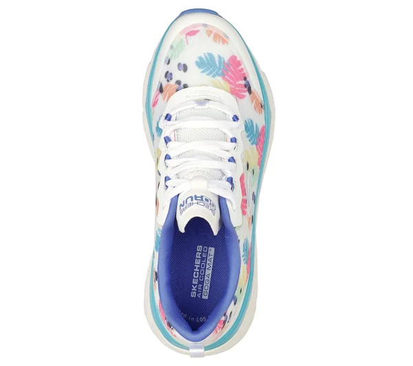 Skechers Max Cushioning Elite - Tropic Heat White, Multi - Size 9.0
