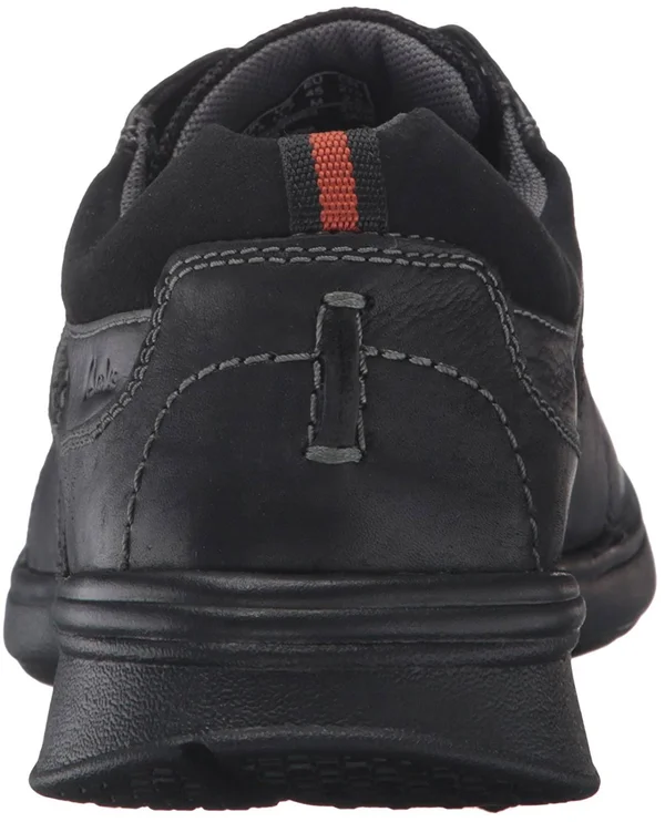 Clarks Cotrell Walk (Black Oily) Men's Shoes