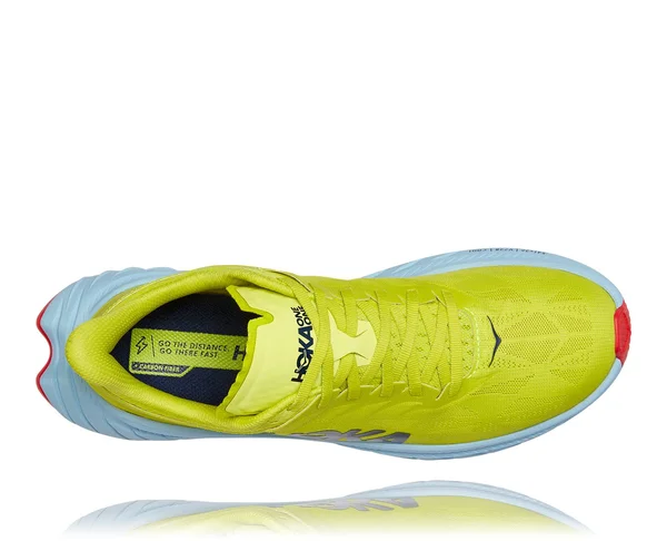 Hoka One One Carbon x 2 Evening Primrose/Fiesta 7.5 D