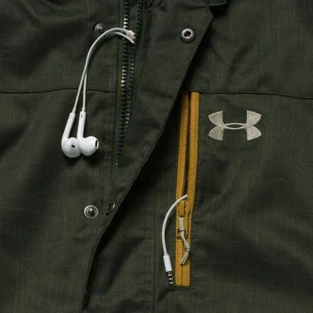Under Armour Men's ColdGear Infrared Porter 3-in-1 Jacket, Green, M