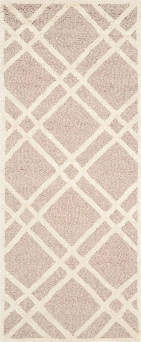 Safavieh Cambridge CAM142J Beige, Ivory Rug, 8&x 8& Square