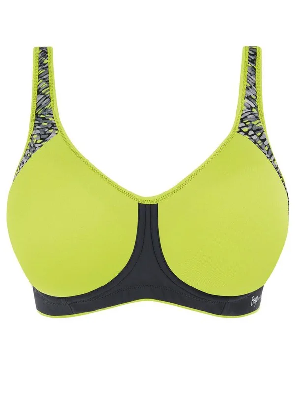 Freya Sonic Underwire Molded Spacer Sports Bra, Lime (AA4892) 32DD