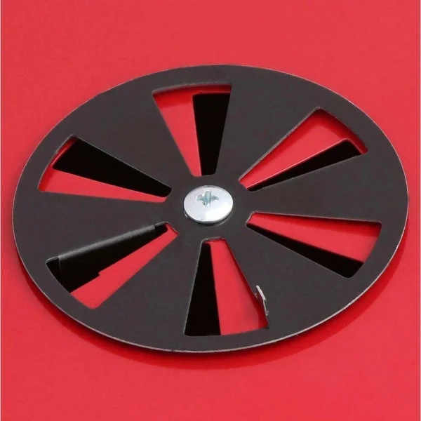 Americana Swinger Charcoal Grill in Red