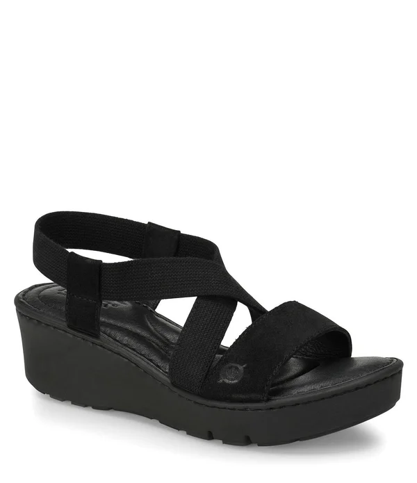 Born Park Sandals, Women's, Black, Size: 6