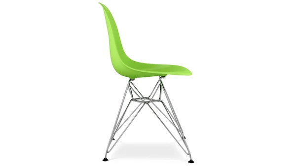 Set of 2 - Eiffel Dining Side Chair, Green