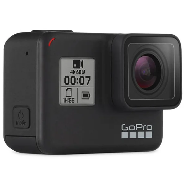 GoPro Hero7 Black Waterproof Action Camera with Touch Screen 4K HD Video 12MP Photos Live Streaming (Newest Model)
