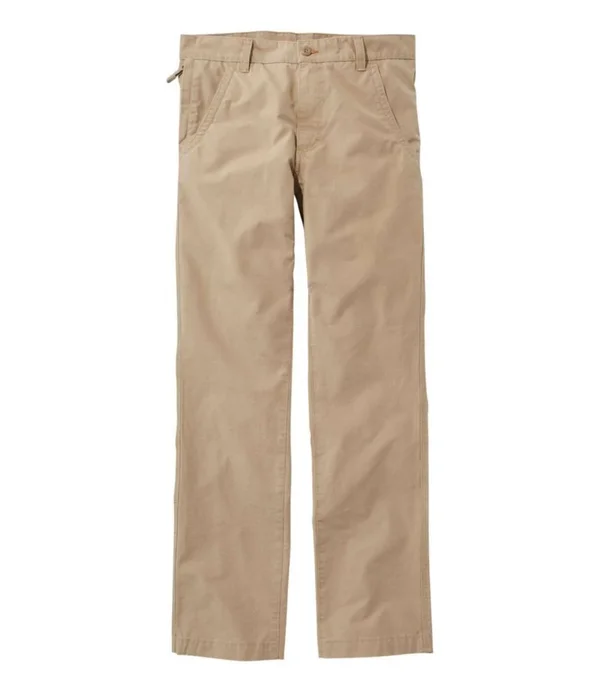 Men's L.L.Bean Allagash Five-Pocket Pants - Standard Fit Tan 35x34, L.L.Bean