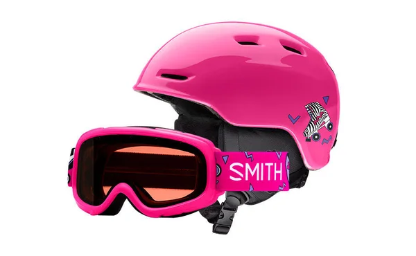Smith Optics Zoom Jr-Gambler Combo Pink Skates, Youth Medium