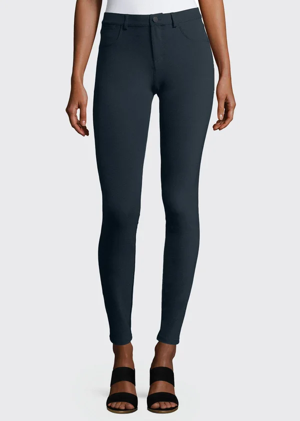 Lafayette 148 New York Acclaimed Stretch Mercer Pants - 16 - Ink