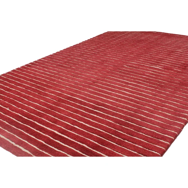 Bashian Contempo ALM71 Area Rug, 3&6x22 x 5&6x22 - Azure