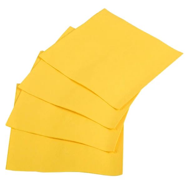 Hoffmaster 180340 Sun Yellow Beverage - Cocktail Napkin - 1000/Case
